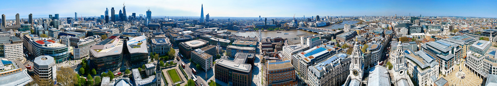 宝珠办公室伦敦360来自圣保罗的全景观街道图片