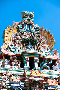 神塔上帝兰加纳萨斯瓦米高清图片