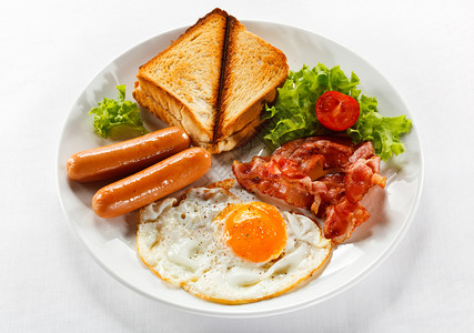 英式早餐全餐图片