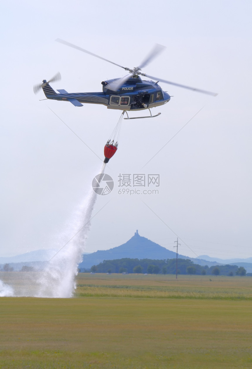 消防救援菜刀直升机空气警察情况服务危险图片