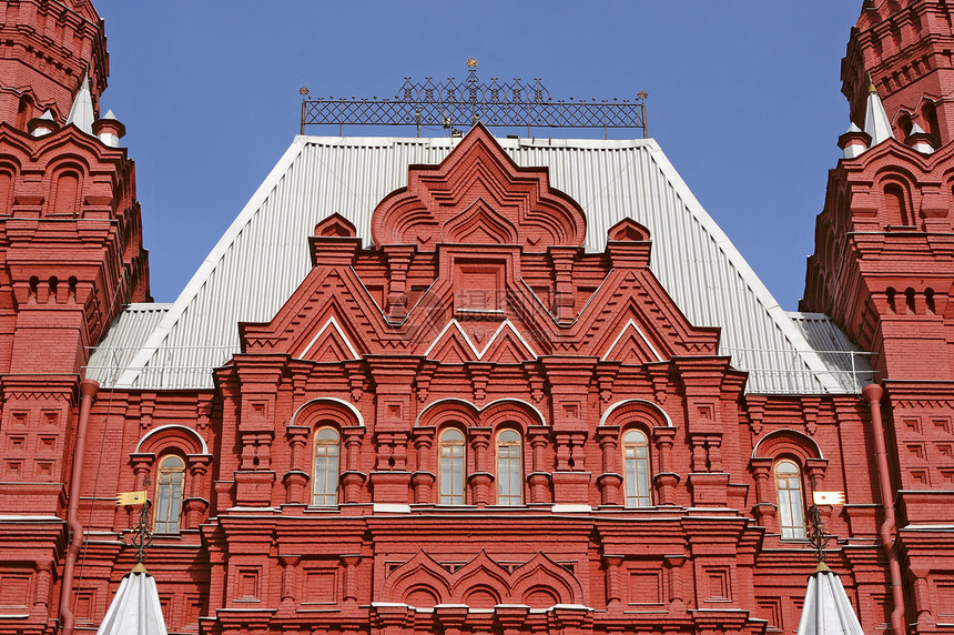 历史博物馆红砖中心旅行游客城堡城市红色建筑学图片