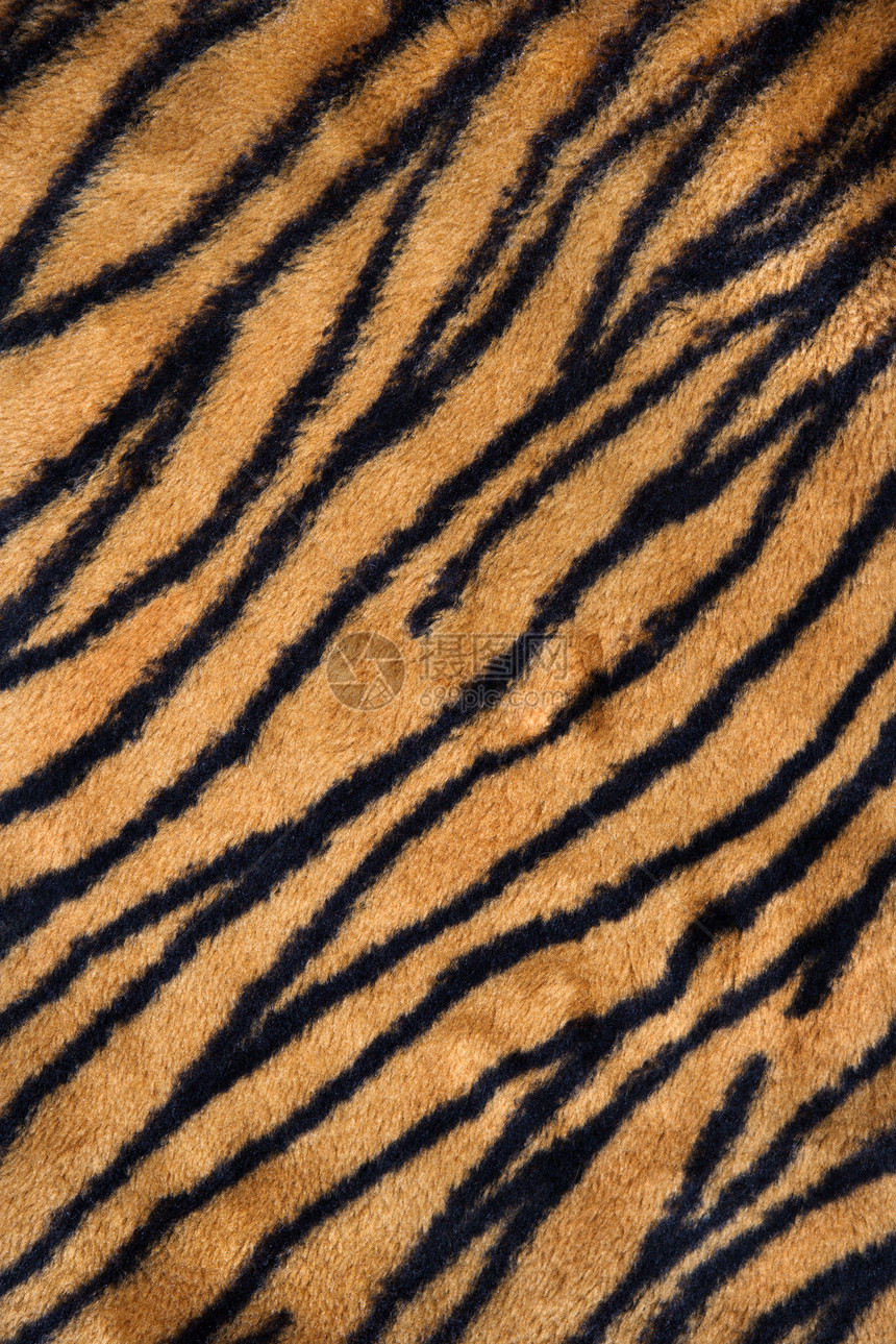 老虎打印地毯图片