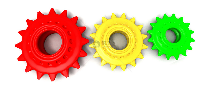 彩色齿轮制造业工程技术团队工具商业机器滑轮材料配件图片