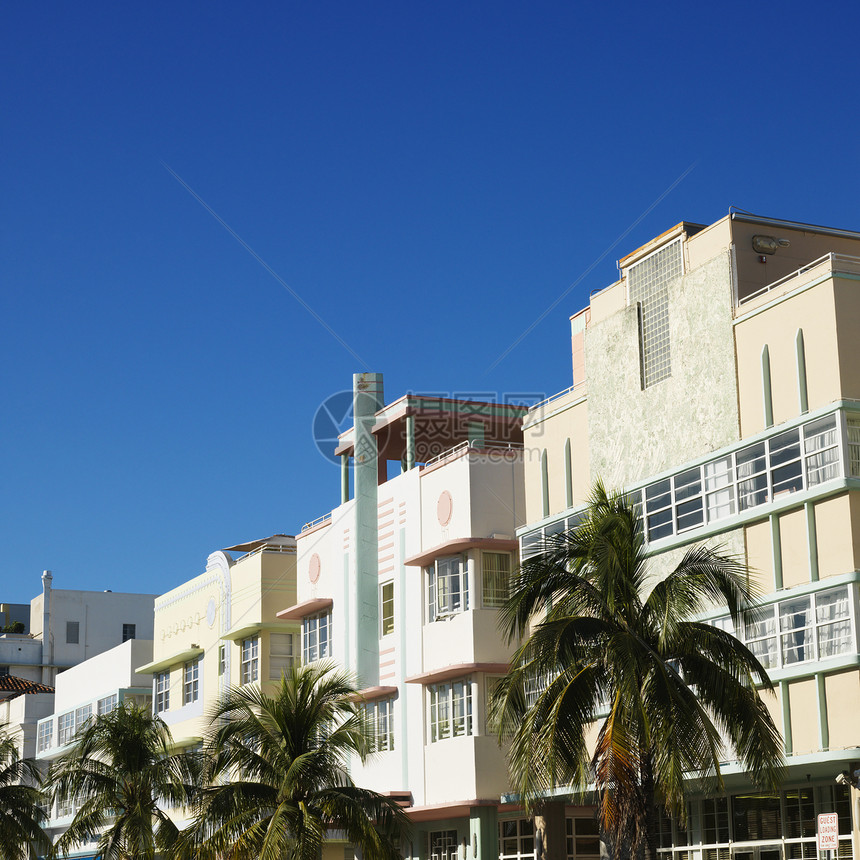 迈阿密Art deco区照片艺术街景热带阳光假期建筑学建筑装饰旅行图片