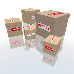 紧急救助包邮件工作工人产品载体纸板盒子预防变色雇员背景图片