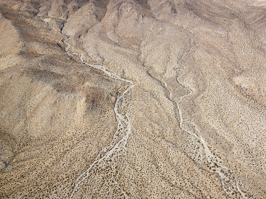 加利福尼亚沙漠地貌干旱旅行水平热带灰尘岩石鸟瞰图天线照片图片