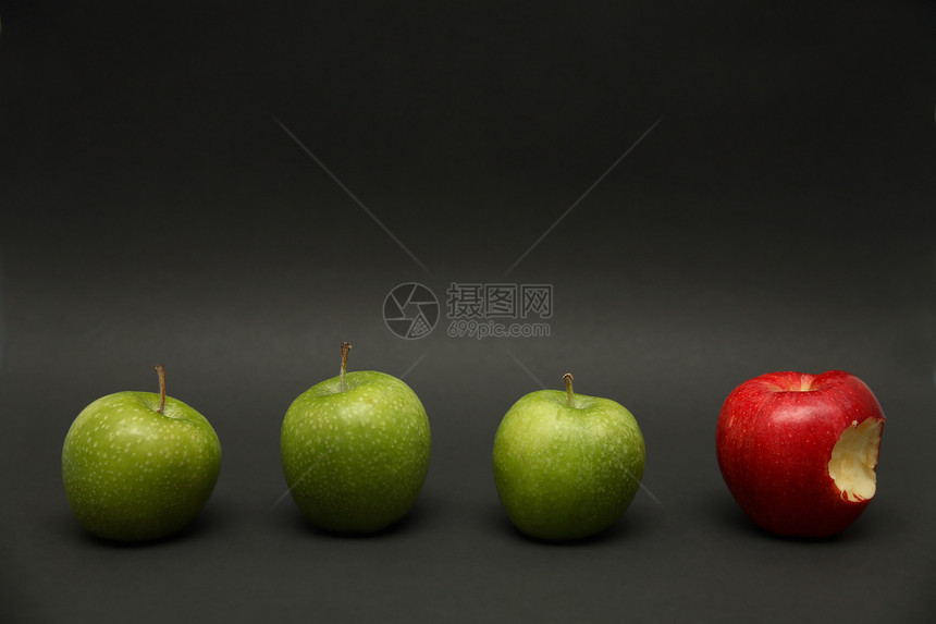 苹果例外个性命令人群绿色红色晚会奶奶黑色图片