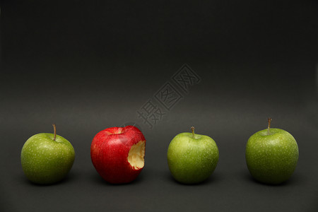 苹果例外绿色命令晚会黑色红色奶奶个性背景图片