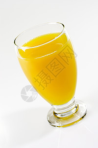 橙汁早餐维生素橘子玻璃喝醉果汁背景图片