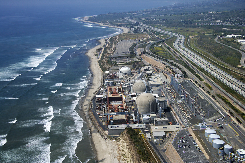 发电厂资源天线核电站活力水平工业旅行鸟瞰图力量风景图片