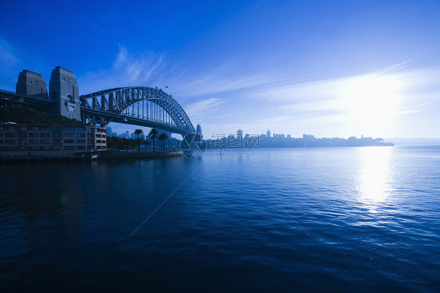 澳大利亚悉尼港旅行港口水平风光天际照片城市摩天大楼地标建筑学图片