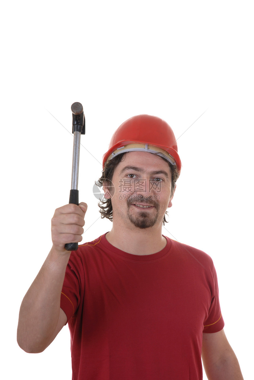 工人建设者工具联盟工作修理工锤子安全维修男人建造图片