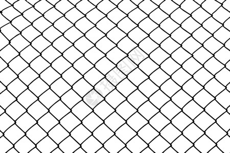 金属边框素材铁丝围栏监狱外壳金属自由障碍铁丝网囚犯周长锁定危险插画