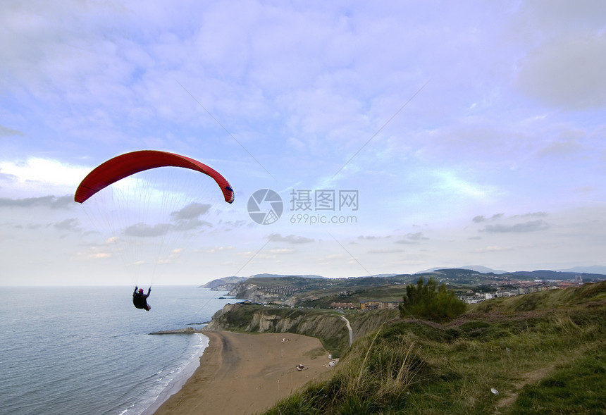 空降落伞跳伞伞兵竞争跳伞员天空跳跃高度快感航班运动图片