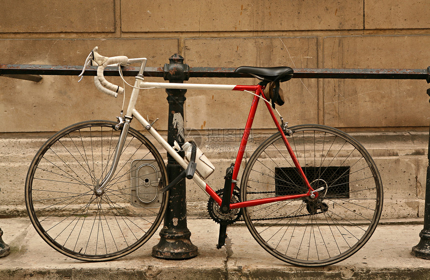 市街自行车图片