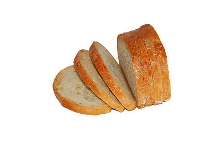 新鲜面包面包用餐白色食物背景图片