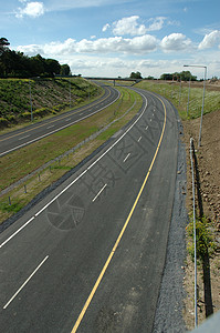 空高速公路旅行背景图片