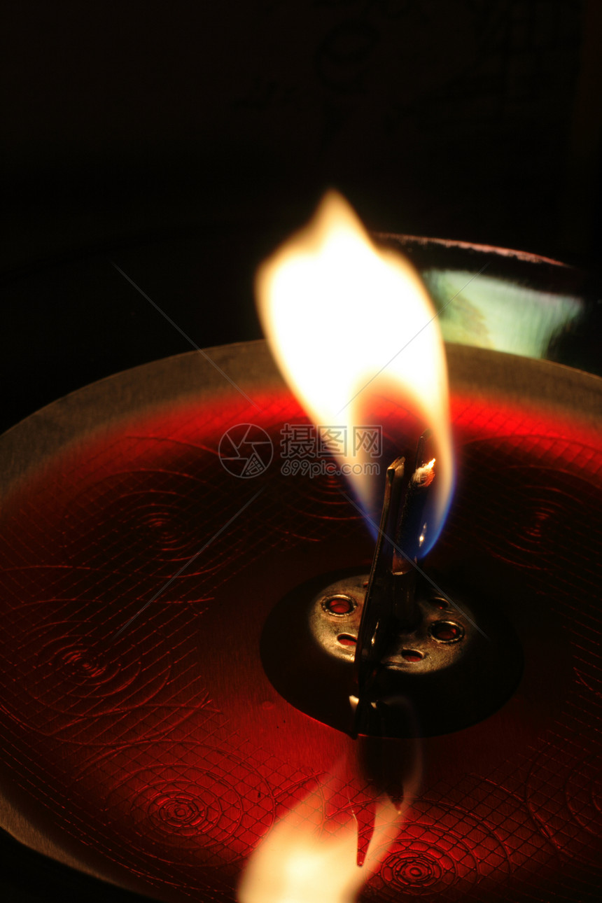 神秘的蜡烛死亡燃烧精神梦幻黑色宗教活力火焰专注调解图片