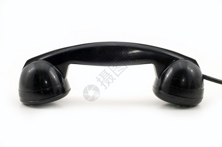 老电话怀旧乡愁黑色技术电讯器具白色古董听筒背景图片