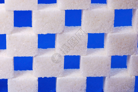 舒加白色营养立方体蓝色食物葡萄糖产品背景图片