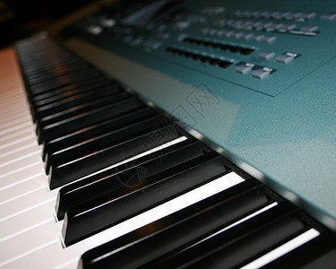 蓝钢琴背景图片