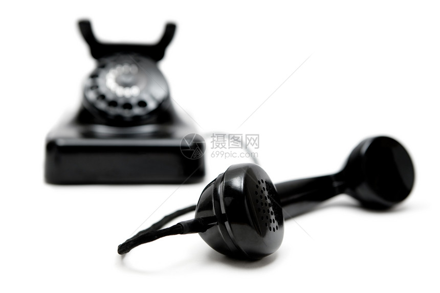 贵重电话怀旧拨号盘子乡愁表盘白色手机热线通讯技术图片