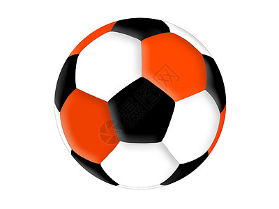足球圆圈插图黑色白色运动游戏背景图片