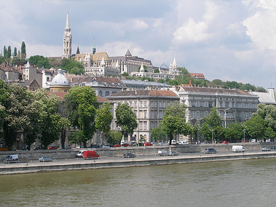布达佩斯的一般观点城市首都背景图片