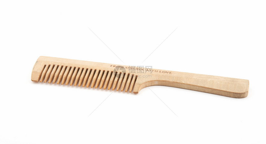 木梳梳梳子刷子头发发型身体扫帚理发师个性工作配饰图片