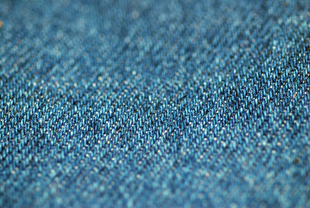 蓝色斜纹背景斜纹布有肋骨的高清图片