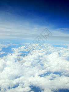 云天空场景风景天气飞行蓝色环境气象背景图片