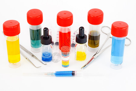 测试管药物科学化学品实验室液体化学钳子试剂药店背景图片