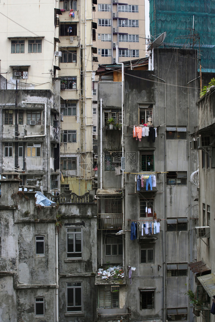 香港城市衰变图片