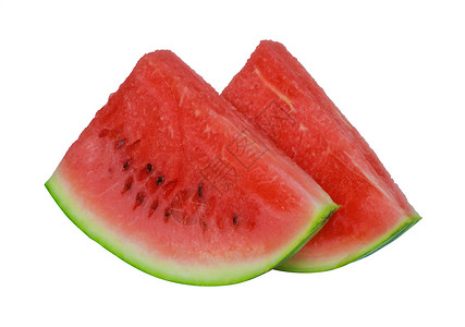 西瓜片水果绿色白色西瓜种子食物背景图片