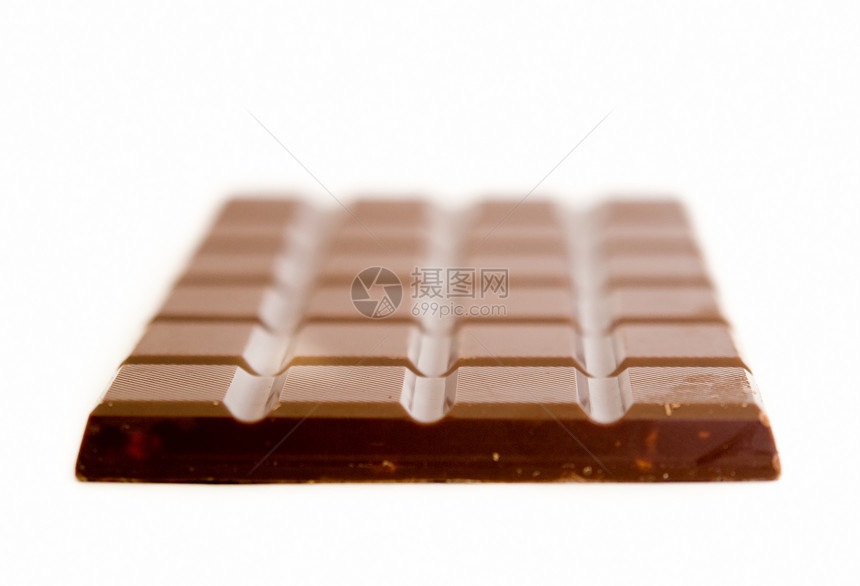 巧克力块糖果可可棕色牛奶甜点宏观压力美食小吃巧克力图片