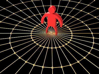 金金网商业男人金子金属格子红色黑色插图背景图片