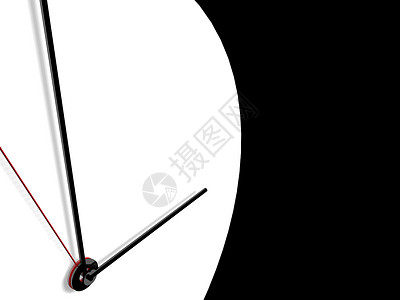 钟发条黑色工作指针时间空白新年小时钟表手表背景图片