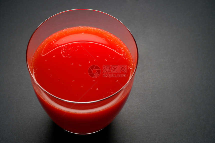 红橙汁玻璃杯图片