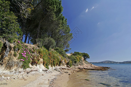 钢绞线卡尼吉内 戈尔福迪阿尔扎切纳 撒丁岛海洋风景意大利人地景沙滩海岸海滩景观地貌背景