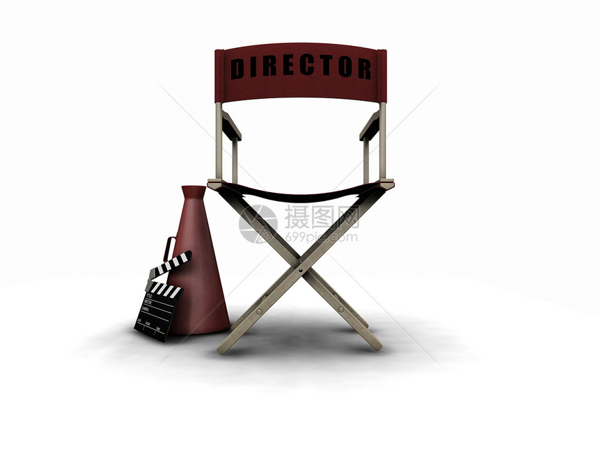 电影项目座位插图概念椅子图片