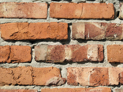砖块房子建设者城堡水泥红墙背景图片