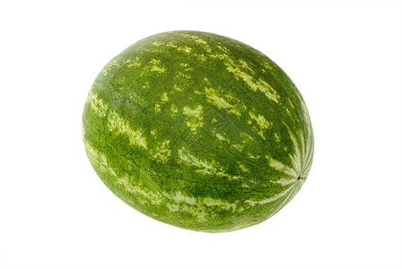 西瓜生活方式素食水果绿色小吃饮食食物健康饮食白色背景图片