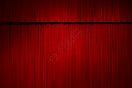 红色窗帘织物剧院天鹅绒马戏团聚光灯喜剧电影展示秘密歌剧背景图片