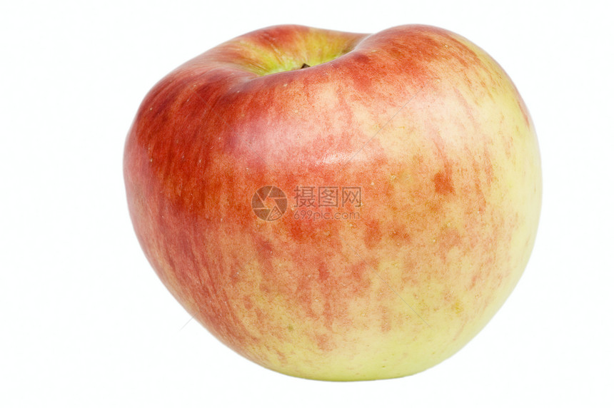 苹果食物红色宏观水果黄色图片