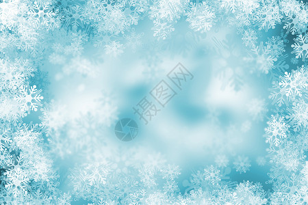 雪花背景季节性寒冷插图季节背景图片