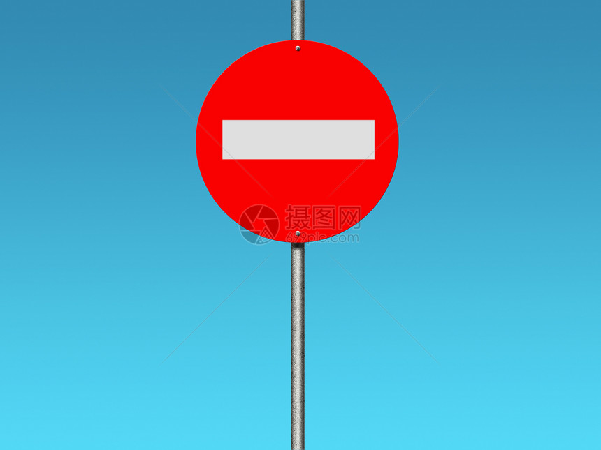 绝对没有符号白色法律驾驶运输红色街道安全插图交通图片