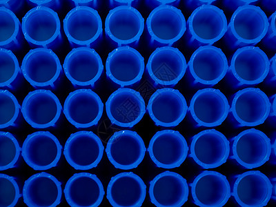 蓝色实验室烟管塑料小提板背景图片