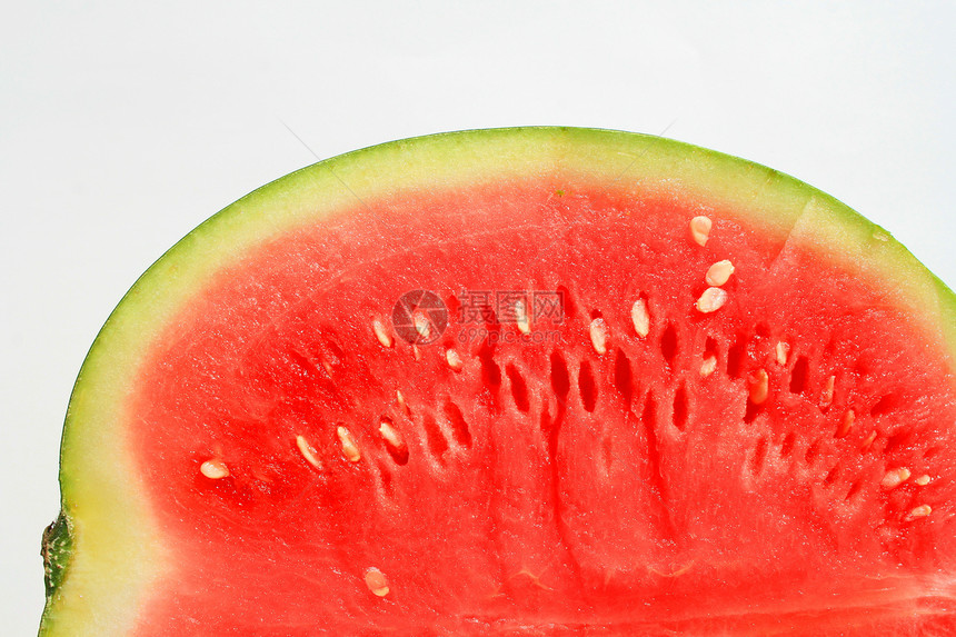 西瓜工作室种子绿色桌子果汁拼盘白色红色甜点盘子图片