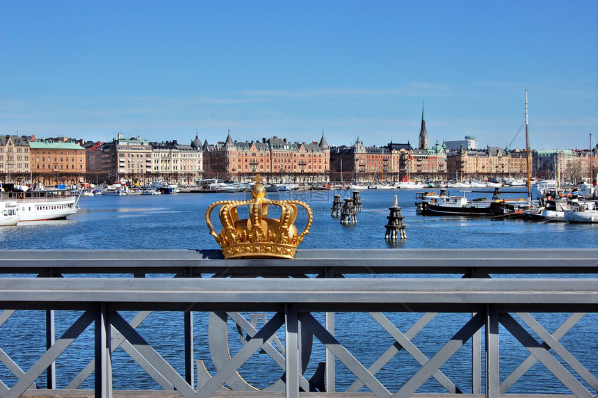 皇冠在桥上皇家建筑物城市风景图片