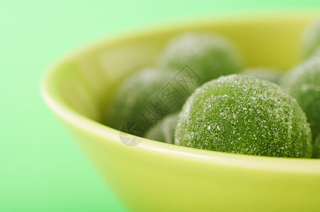 绿色果浆球育肥脂肪食物饮食糖果甜心口味甜点水果零食背景图片